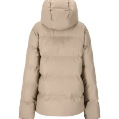Audrey PU Puffer Vinterjakke Dame