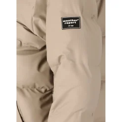 Audrey PU Puffer Vinterjakke Dame