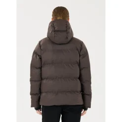 Audrey PU Puffer Vinterjakke Dame