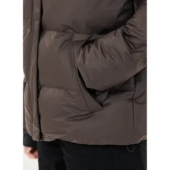 Audrey PU Puffer Vinterjakke Dame