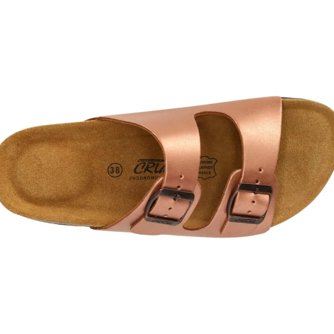 CRUZ! Winsy Cork Sandal Dame, copper