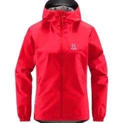 Haglófs Betula GTX Regnjakke Dame, scarlet red