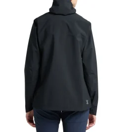 Haglöfs Korp Proof Regnjakke Dame, sort