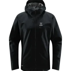 Haglöfs Korp Proof Regnjakke Herre, true black