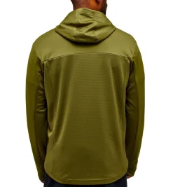 Haglöfs Lark Hood Midlayer Trøje Herre, oliven