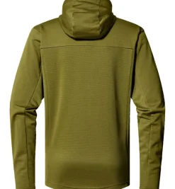 Haglöfs Lark Hood Midlayer Trøje Herre, oliven