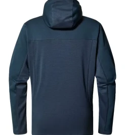 Haglöfs Lark Hood Midlayer Trøje Herre, blå