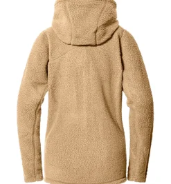 Haglöfs Malung Pile Hood Fleecetrøje Dame, sand