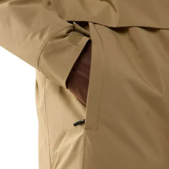 Haglöfs Salix Proof Mimic II Parka Vinterjakke Herre, oak brown