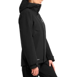 Haglöfs Stuga 3-i-1 Vinter- og skijakke Dame, sort