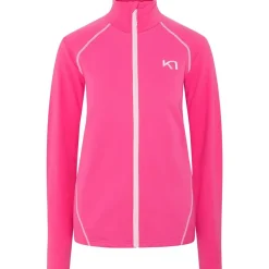 Kari Traa F/Z Fleecetrøje Dame, sweet pink