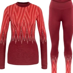 Kari Traa Juliane Merinould Skiundertøjssæt Dame