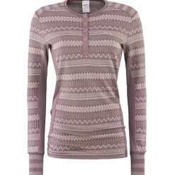 Kari Traa Åkle Merinould Skiundertrøje Dame, taupe