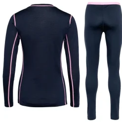 Kari Traa Mina Merinould Skiundertøjssæt Dame, royal