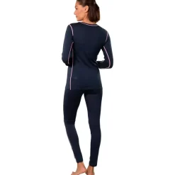 Kari Traa Mina Merinould Skiundertøjssæt Dame, royal