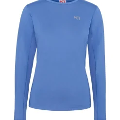 Kari Traa Myrblå Langærmet Trænings-T-Shirt Dame