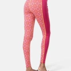 Kari Traa Rose Merino uld Skiunderbukser Dame, Berry