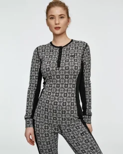 Kari Traa Rose Merinould Skiundertøjssæt Dame, black