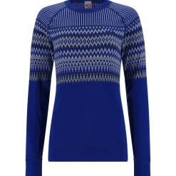 Kari Traa Silja Merino Skiundertrøje Dame, azure