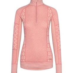 Kari Traa Smekker Half-Zip Skiundertrøje Dame, lotus