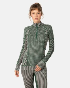 Kari Traa Smekker Half-Zip Skiundertrøje Dame