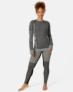 Kari Traa Smekker H/Z Merinould Skiundertøjssæt Dame, black