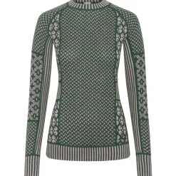 Kari Traa Smekker Merinould Skiundertøjssæt Dame, thyme