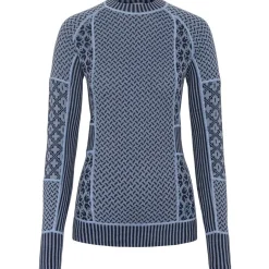 Kari Traa Smekker Merinould Skiundertrøje Dame, iris