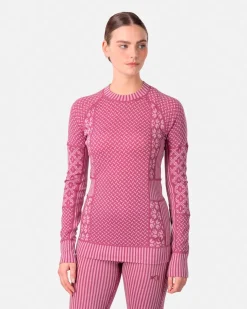 Kari Traa Smekker Skiundertrøje Dame, plum