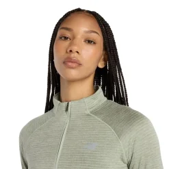 New Balance Athletics Heat Grid Half-Zip Midlayer Dame