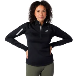 New Balance Heat Grid Half Zip Løbetrøje Dame