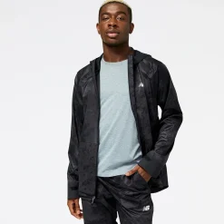 New Balance Impact Run AT Waterproof Løbejakke Herre