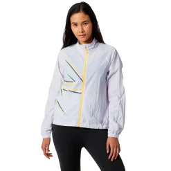 New Balance Printed Impact Run løbejakke Dame