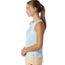 New Balance Printed Impact Run Hybrid Tank Top Dame