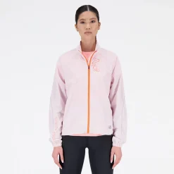 New Balance Printed Impact Run Light Pack løbejakke Dame