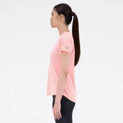 New Balance Printed Impact Run T-shirt Dame