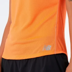 New Balance Printed Impact Run T-shirt Dame