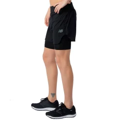 New Balance Q Speed Fuel 2IN1 Shorts Herre
