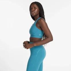 New Balance Sleek Medium Support Pocket Sports BH