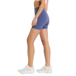 New Balance Sleek Pocket High Rise 6 Inch Shorts Dame