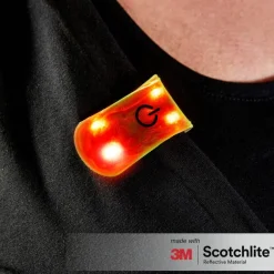 Salzmann Magnetic Reflector 4 LED Clip-on