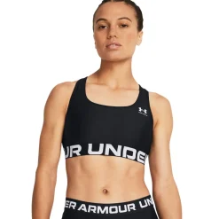 Under Armour HeatGear® Mid Branded Sports BH Dame