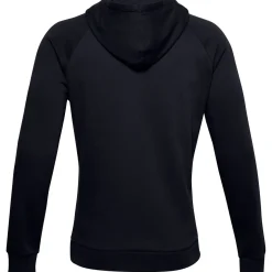 Under Armour Rival Fleece Big Logo Hoodie Herre, sort