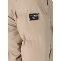 Weather Report Audrey PU Puffer Parka Vinterjakke Dame