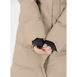 Weather Report Audrey PU Puffer Parka Vinterjakke Dame