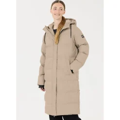 Weather Report Audrey PU Puffer Parka Vinterjakke Dame