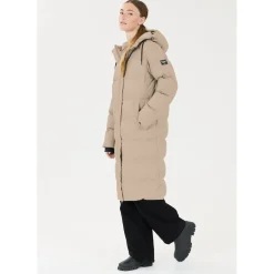 Weather Report Audrey PU Puffer Parka Vinterjakke Dame