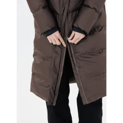 Weather Report Audrey PU Puffer Parka Vinterjakke Dame
