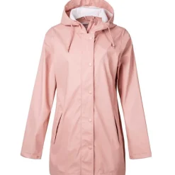 Weather Report Petra PU Regnfrakke Dame, pink