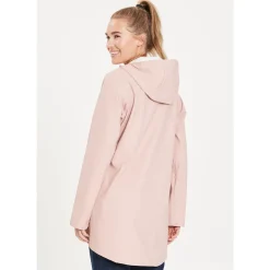 Weather Report Petra PU Regnfrakke Dame, pink